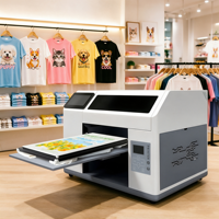 Imprimante DTG H5 Web A3 pour T-shirts/Hoodies en coton >70% – Machine d'impression directe sur vêtement avec doubles têtes XP600