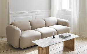 Sofá Modular Swell - Estructura de Pino Sólido, Resortes de Acero al Manganeso, Forma Cuadrada, Relleno de Esponja Tapizado T/SZFA 3005-2026 - Product Image 4