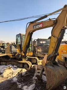 Excavatrice sur chenilles hydraulique d'occasion XCMG officielle de 6 tonnes XE60D Plus, mini-excavatrice chinoise à vendre - Product Image 2