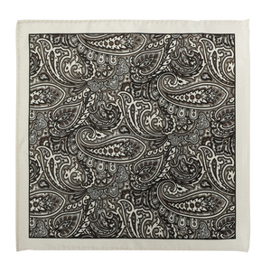 Pochette de costume en twill de soie double face personnalisée, motif cachemire de qualité, imprimé floral en soie, pour homme, en promotion - Product Image 4