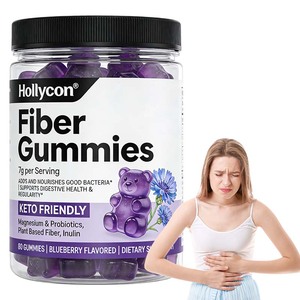 Suplemento de Fibra Nutricional de Venta Directa de Fábrica, Equilibra el Sistema Digestivo, Mantiene la Comodidad Intestinal, Gomitas de Fibra - Product Image 1