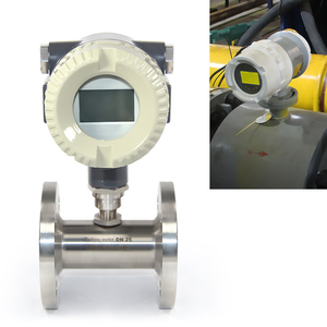 Turbina del misuratore di portata dell'acciaio inossidabile di Shanghai Cixi, prezzo del misuratore di portata della turbina digitale di 10mm, misuratore di portata della turbina della benzina - Product Image 1
