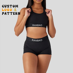 <span class=keywords><strong>Reggiseno</strong></span> Sportivo ad Alte Prestazioni con Fodera Spazzolata Taglie XS-XL Morbido <span class=keywords><strong>Cotone</strong></span> <span class=keywords><strong>Imbottito</strong></span> <span class=keywords><strong>Reggiseno</strong></span> Sportivo da Donna con Pannello Frontale Compressivo e Motivo Stampato - Product Image 4
