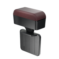 Anjuny Boîte de rangement universelle pour console centrale de voiture Boîte à oreiller pour accoudoir Support pour accoudoir de voiture Coussin organisateur