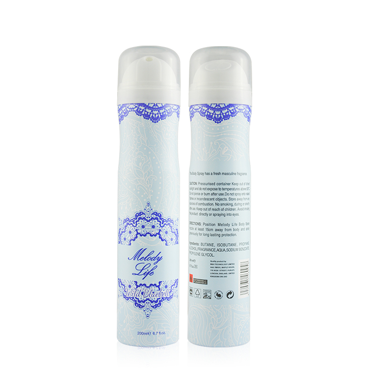 Promotion déodorant marque déodorant antisudorifique vaporisateur corporel déodorant femme
