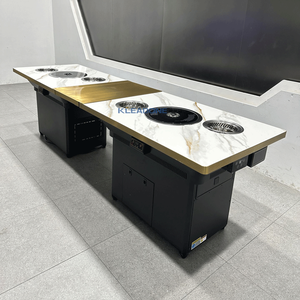 KLEADONE 2-in-1 elektrische barbecuegrill met eenvoudige reiniging en hotpottafel, intelligente bediening, op maat gemaakt restaurant- en hotelmeubilair - Product Image 6