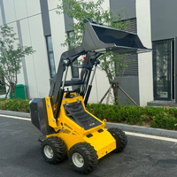 Mini-chargeuse compacte hydraulique chinoise à vendre avec attache de godet