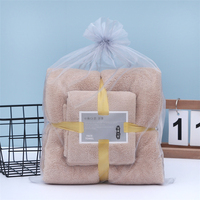 Ensemble cadeau de draps de bain en microfibre Serviettes douces et à séchage rapide pour salle de bain Utilisation absorbante et polyvalente