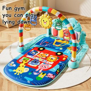 Alfombra de Juego Musical de Dinosaurios para Bebés y Niños Pequeños, con Música y Luces, Juguete Educativo Suave para Uso en el Hogar - Product Image 2
