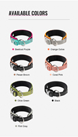 Collier pour chien Truelove de haute qualité, multifonctionnel, en nylon résistant, réglable, doux, réfléchissant, luxueux et tendance