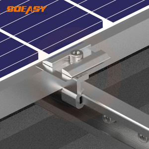 Système d'énergie solaire Soeasy avec structure en acier inoxydable pour toit en tuiles inclinées, montage pour panneaux solaires photovoltaïques résidentiels - Product Image 5