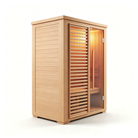 Sauna de Lujo con Interior de Madera Personalizado, Tecnología de Calefacción Inteligente y Diseño Premium para Proyectos Hoteleros