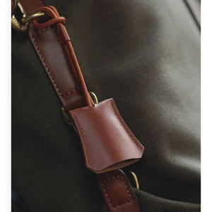 Funda protectora personalizada para cable de datos de teléfono móvil, bolsa de almacenamiento de cable USB de cuero PU con cuerda protectora, para organización y - Product Image 3