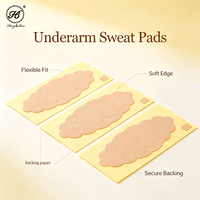 Patch absorbant la transpiration sous les aisselles, auto-adhésif, invisible, doux pour la peau, coussinets anti-transpiration pour aisselles, doublure pour aisselles, logo personnalisé OEM