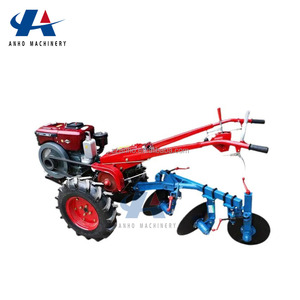 Tractor Agrícola a Diésel con Motor de 2 Ruedas Motrices, Transmisión de Engranajes, Mini Tractor de Jardín con Cultivador para Uso en Jardines - Product Image 2