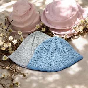Taiwan Supplier Adult Knitting Beanie 56-58cm Lace Bucket Hat 65% Cotton 35% Polyester for Skiing - Product Image 3