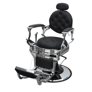 Nouvelle arrivée de fauteuil de salon moderne en cuir coloré à fond rond, fauteuil inclinable avec grande pompe hydraulique, fauteuil de barbier - Product Image 6