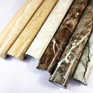 Película Autoadhesiva de Mármol Personalizada, Vinilo de PVC Impermeable para Revestimiento de <span class=keywords><strong>Cocina</strong></span> y Paredes Decorativas de Lujo - Product Image 6