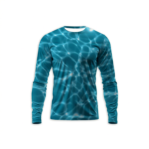 เสื้อกันแดดผู้ชาย UPF 50+ แขนยาว พิมพ์ลาย น้ำหนักเบา แห้งเร็ว สำหรับเดินป่า ตกปลา กิจกรรมกลางแจ้ง - Product Image 1