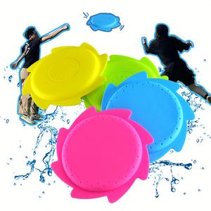 Tùy Chỉnh In Ấn Trẻ Em Bãi Biển Đồ Chơi Trò Chơi Ngoài Trời Đĩa Cao Cấp Nước Tưới Nước Frisbeed Cho Trẻ Em - Product Image 1