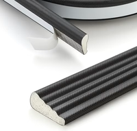 Joint d'étanchéité auto-adhésif en mousse tissée Xinhong PU EPDM pour bas de porte, avec doublure de protection, pour cadre de fenêtre et de porte, couleur personnalisée