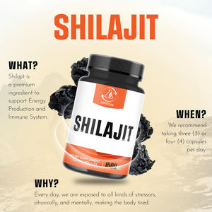 Cápsulas de Digestión de Shilajit y Musgo Marino Directo de Fábrica, Shilajit del Himalaya para Mejorar el Sistema Inmunológico, Maca, Ashwagandha, Shilajit para Adultos - Product Image 3
