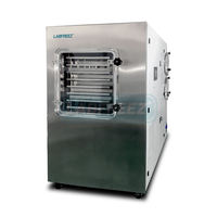 Lyophilisateur à vide à refroidissement par air pour échantillons en vrac, échantillons biologiques, aliments, probiotiques, polypeptides, 3m2, 30 kg à 45 kg