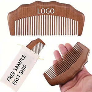 Peine <span class=keywords><strong>de</strong></span> Bambú Ecológico Personalizado con Logotipo, Mini Peine <span class=keywords><strong>de</strong></span> <span class=keywords><strong>Madera</strong></span> Portátil para el Cuidado del Cabello Natural, para Mujeres Embarazadas y Recién Desatadas, Uso Doméstico - Product Image 1