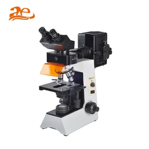 AELAB हलोजन दीपक प्रतिदीप्ति जैविक माइक्रोस्कोप महामारी रोशनी प्रतिदीप्ति Trinocular माइक्रोस्कोप