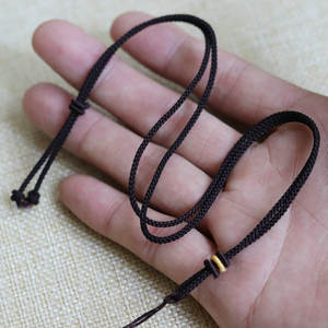 El yapımı balmumu yeşim takı kordon akik üst boncuk yeşim kolye halat erkekler kadınlar için ayarlanabilir - Product Image 4