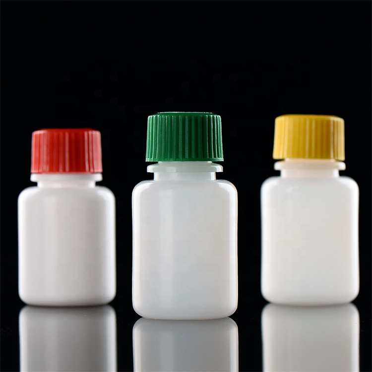 20 мл 100 мл пластиковая бутылка с биохимическим реагентом с зеленым c ap