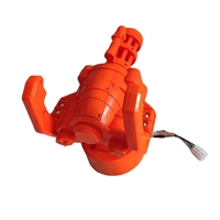 Pistolet à eau ludique pour jeux vidéo, modèle de machine de tir, machine d'arcade de divertissement, jeux à monnayeur, pistolet à eau orange