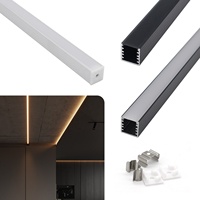 Échantillon Gratuit Profilé en Alliage d'Aluminium 014 Dissipateur de Chaleur Extrusion LED 15*15mm Anodisation Argentée Diffuseur pour Bande LED