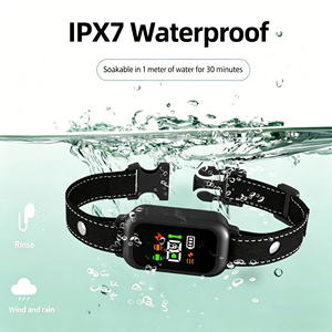 Collier anti-aboiement automatique amélioré, étanche, rechargeable, avec écran LCD, pour toutes les races de chiens - Product Image 4