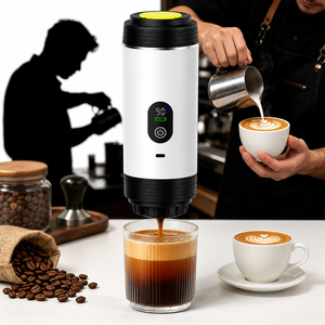 <b>Portable</b> <b>Espresso</b> Brewer USB Rechargeable Capsule Coffee <b>Maker</b> OEM Factory Travel Barista Cold and Hot Self Heating Machine - Product Image 6