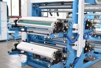 Machine d'impression flexo ZXH-C41200 à grande vitesse Imprimante flexo écologique à 4 couleurs pour l'impression de textiles non tissés