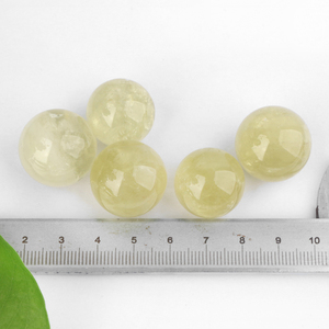 Wholesale Healing <b>Crystal</b> <b>Ball</b> Spheres Natural Lemon Citrine Mini <b>Crystal</b> Sphere for Decoration - Product Image 3