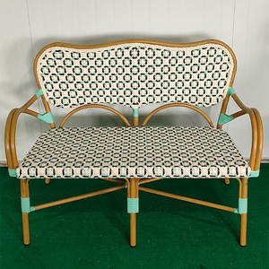 <span class=keywords><strong>B</strong></span> & <span class=keywords><strong>B</strong></span> canapé en rotin extérieur café américain magasin de thé au lait restaurant à l'extérieur jardin français chaise en rotin bambou - Product Image 1