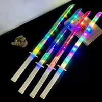 Épée lumineuse à détection de gravité Kangying, lame magique arc-en-ciel, jouet en plastique pour enfants
