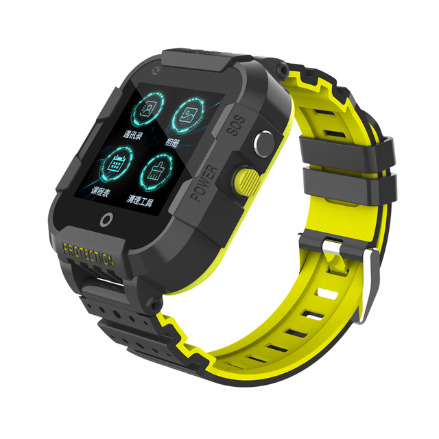Factory High Quality SOS Emergency Video Call Waterproof 4g Gps Kids Phone Watch with Camera