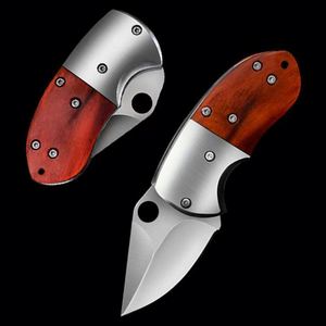 Nhà Máy Trực Tiếp An Toàn Mini Trái Cây Dao Ngoài Trời Túi Nhỏ Chất Béo Dao Với Gỗ Xử Lý - Product Image 3