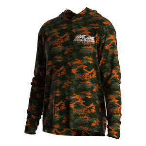 เสื้อตกปลาผู้ชายป้องกันรังสียูวี UPF50+ กันน้ำ 100% โพลีเอสเตอร์ ระบายอากาศได้ดี แห้งเร็ว แขนยาว พิมพ์โลโก้ได้ตามต้องการ มีไซส์ใหญ่ - Product Image 2