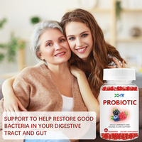 Gummies Probiotiques et Vitamines pour Femmes - Véganes, Soutien Naturel de la Santé Intestinale et Digestive, Ventre Plat, Immunité, 60 Comprimés