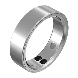 Anello Smart TM22 in Metallo di Alta Qualità con Display AMOLED, Monitoraggio Emozionale della Frequenza Cardiaca, Promemoria a Vibrazione, Fitness Tracker - Product Image 1