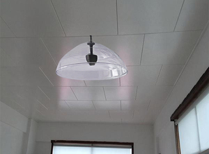 Altavoz de enfoque colgante con sonido direccional activo de museo con cubierta de cúpula - Product Image 3