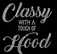 Transferts thermocollants personnalisés en strass, design tendance pour T-shirt