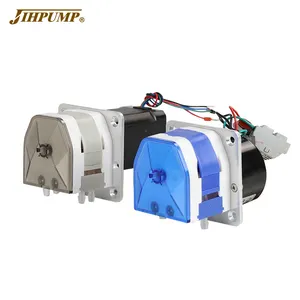 Jihpump 24v 220v installazione rapida dosaggio dialisi liquida precisione medica elettropompe peristaltiche elettriche a portata ridotta