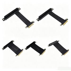 Câble d'extension PCI-E 16X vers PCI-E 4X/8X personnalisé, conducteur en cuivre de qualité industrielle avec isolation en PVC G-KARVE DR2361 - Product Image 2