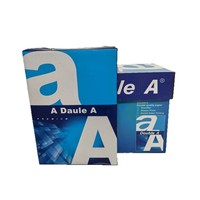 Papel de copia A4 multifuncional, de pulpa de madera pura, blanco intenso, grueso, papel de dibujo de doble cara. Venta al por mayor para exportación.