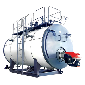 Chaudière à vapeur industrielle horizontale à haute pression, à foyer ouvert, automatique, à <span class=keywords><strong>gaz</strong></span> ou à mazout, série WNS, 3 passages - Product Image 2